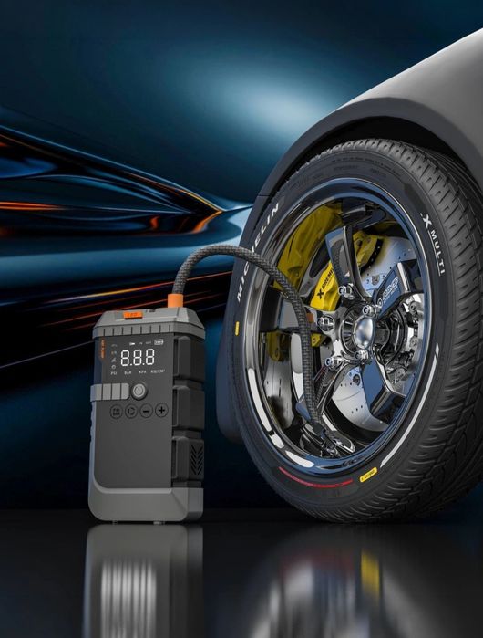 Jump Starter, powerbank, Повербанк, бустер, пусковое устройство, насос