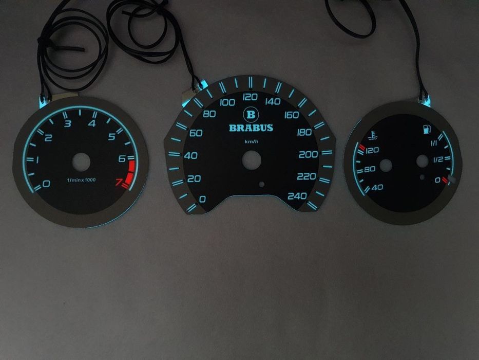 W202 AMG шкалы оптитрон щиток