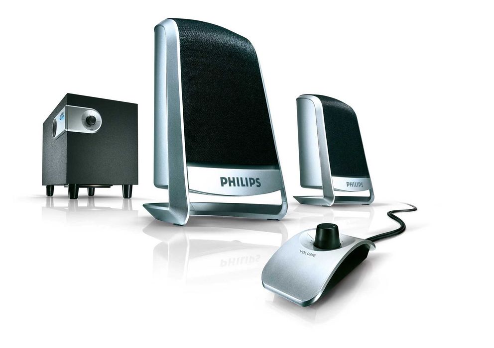 Philips Boxe multimedia 2.1 SPA2300/00  Smart Sound Solution