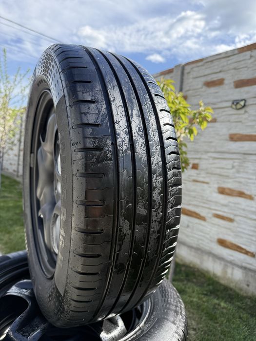 Jante Cu Anvelope Dacia Logan 205/55R16 Continental