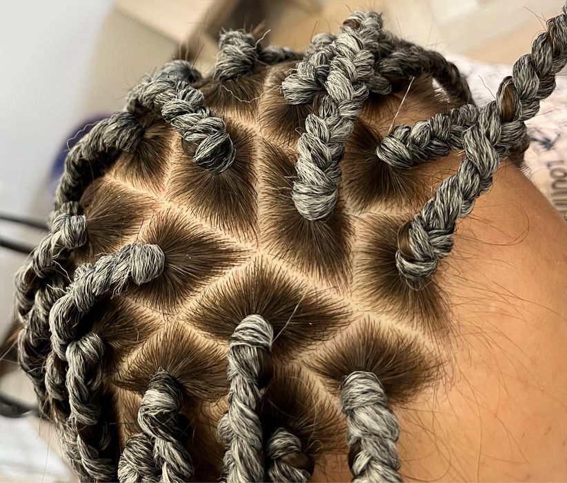 Косы локоны дреды