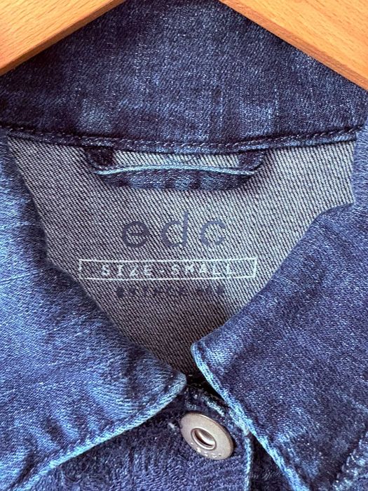 Дамско дънково яке с бродерии ESPRIT