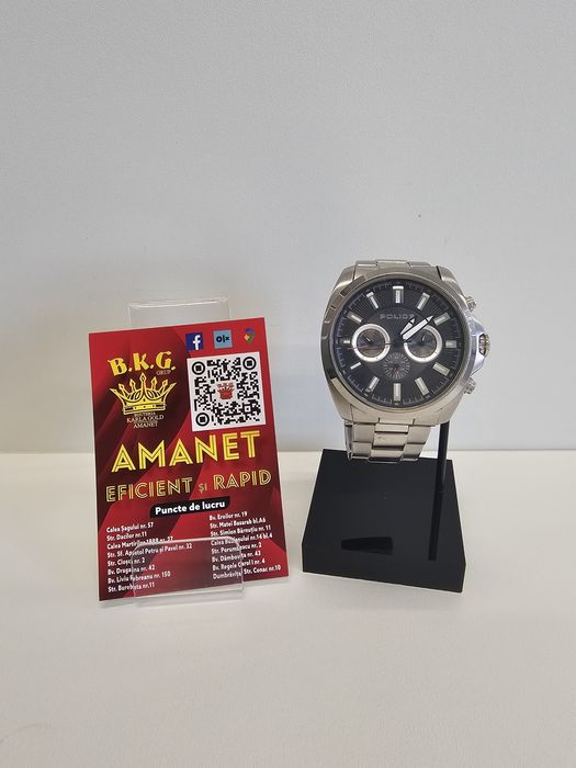 Ceas Police 12880J Amanet BKG
