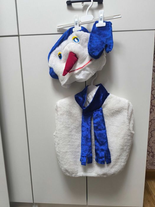 Костюм снеговика 34 р.