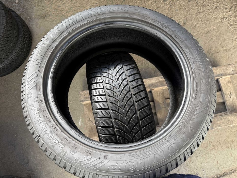 # 2x Anvelope iarna 225/50 R17 - Dunlop Sp Winter Sport 4D