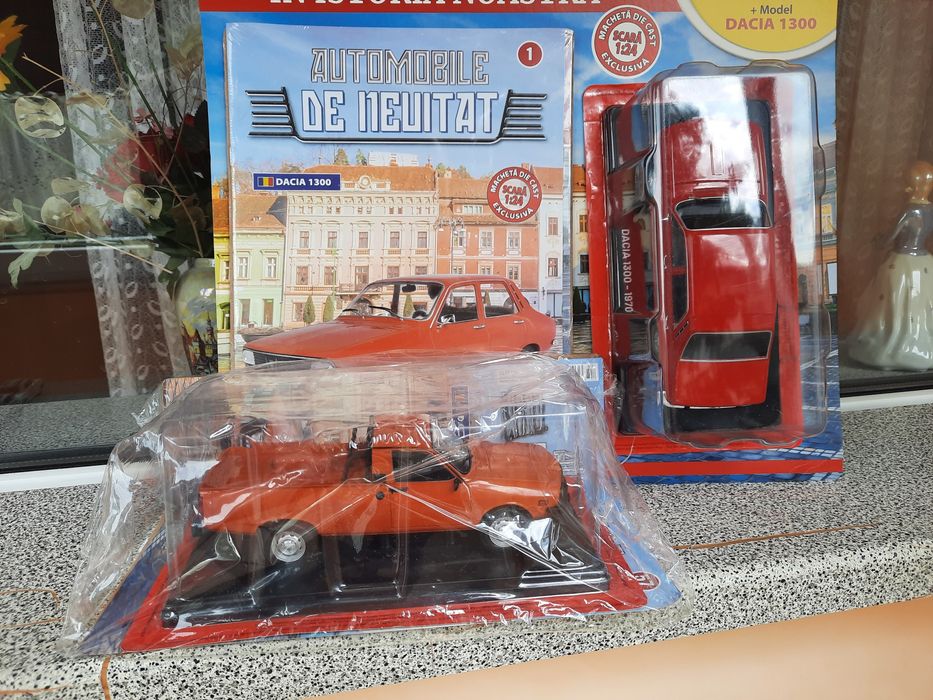 Machete hachette 1/24 dacia papuc