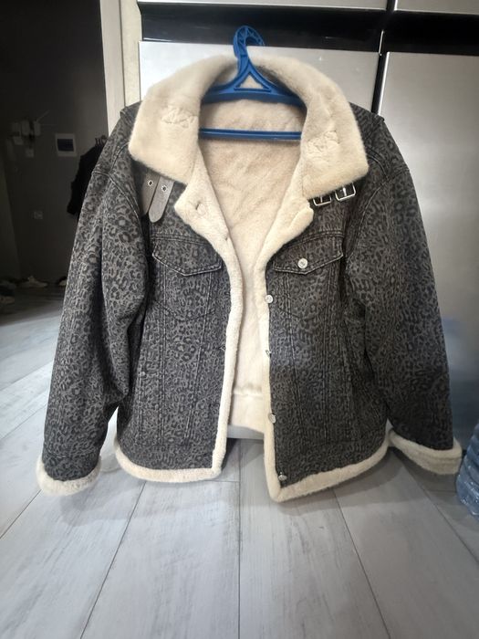 Джинсовая куртка осень, зима