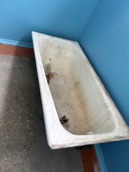 Ванна чугунная пайдаланылган