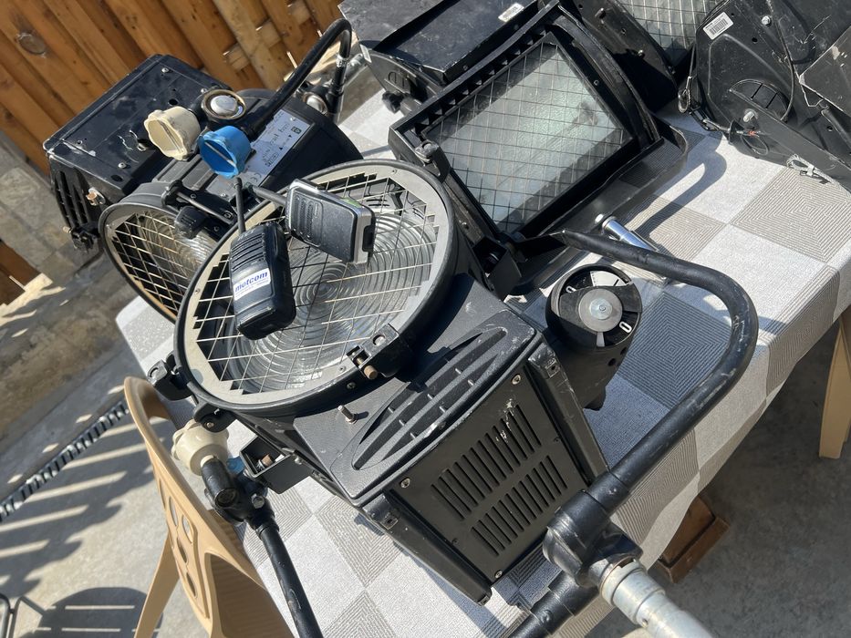 Прожектори и вани за студийно, сценично осветление