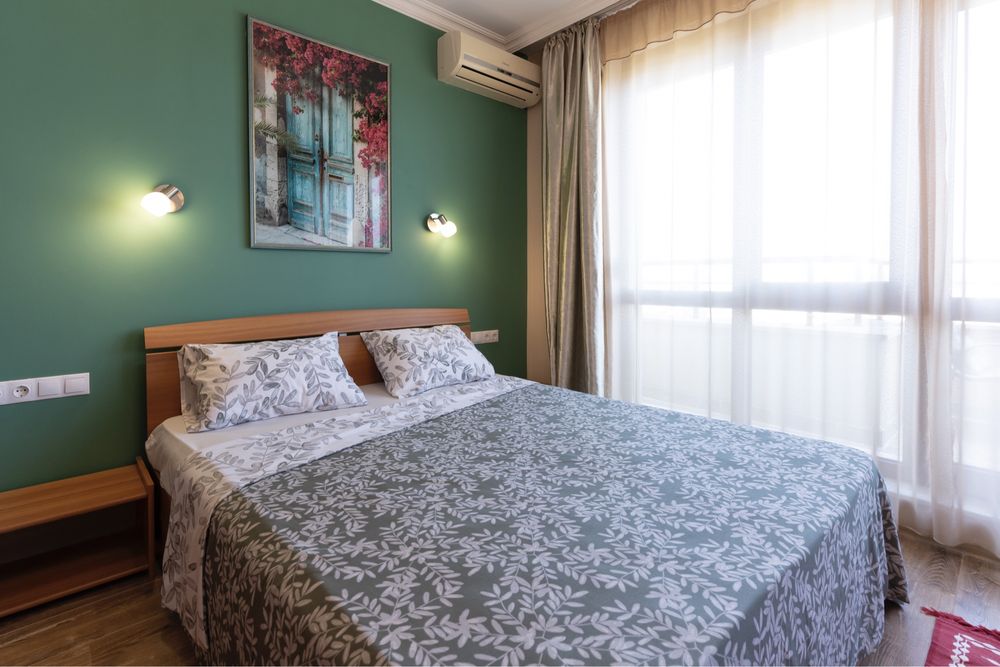 Целогодишен наем 20 мин от Бургас, гледка море с  паркомясто 1100лв