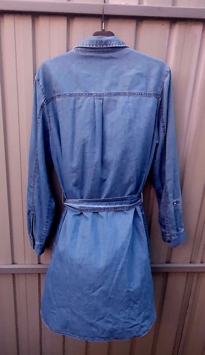 Trench Denim L / nou