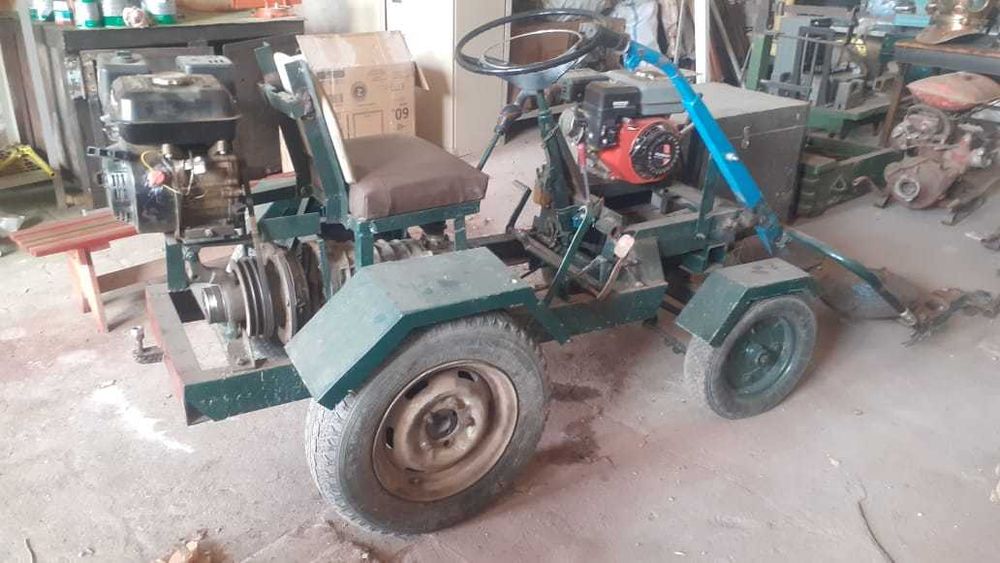 Мини Трактор самодельный