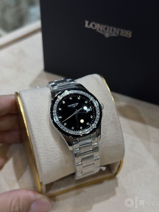 Швейцарская роскошь: Женские  Longines Conquest Classic с бриллиантами