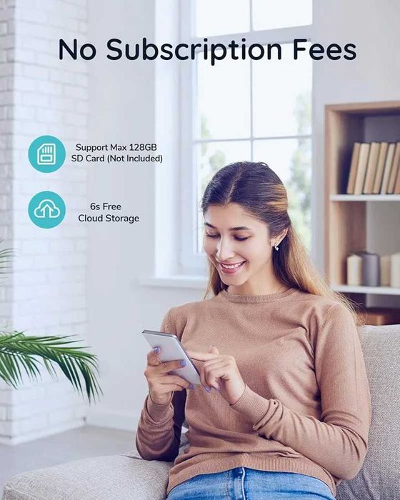 Нов проверен видео звънец BOIFUN 2K HD – Безжичен, без месечни такси и с вградена аларма