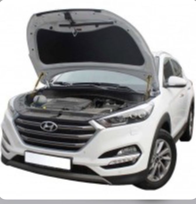 Амортизаторы на капот туксон