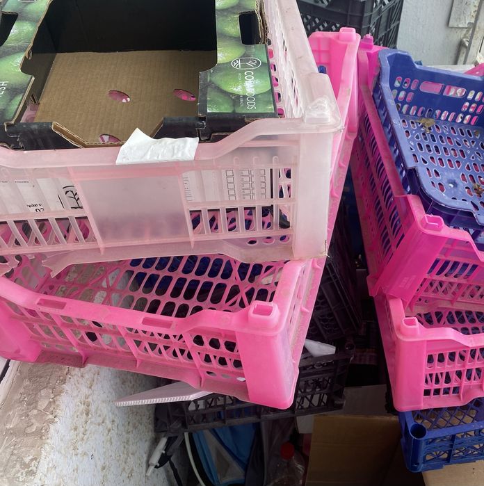 Пластиковые ящики