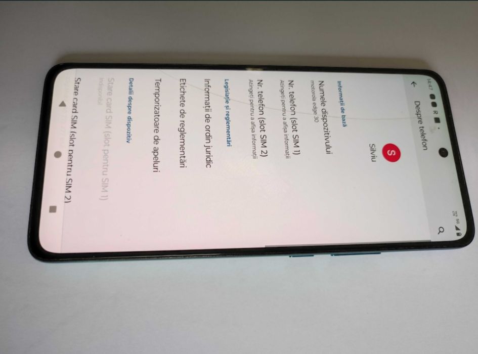 Vand motorola edge 30