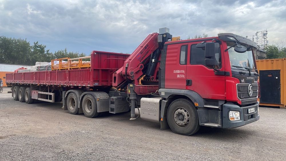 Услуги манипулятора полуприцепа