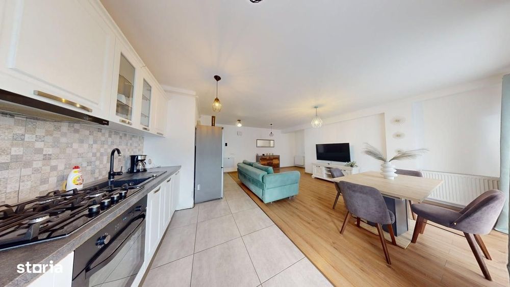 Apartament 3 camere, mobilat si utilat, terasa - Kogalniceanu, Sibiu
