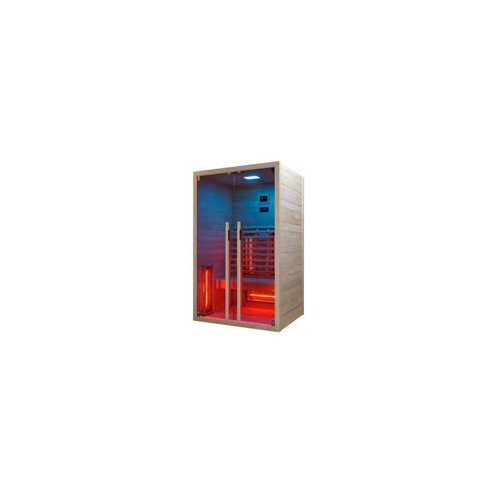 Инфрачервена сауна RUBY 2 F20120 с инфрачервени нагреватели, за 2 човекa