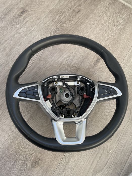 Volan 3 spite piele perforata  sport inel logan 3 sandero 3 Jogger