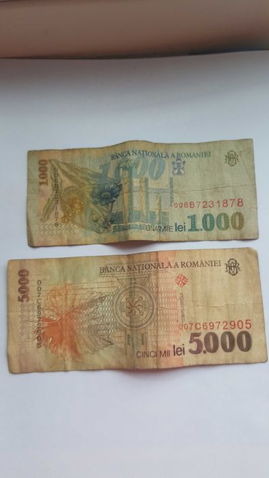 Bancnote romanesti din anii 1941-1946. Toate la 3300