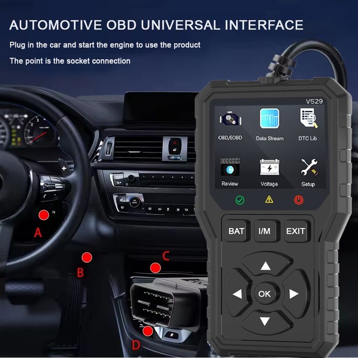 OBD II адаптеры универсальные