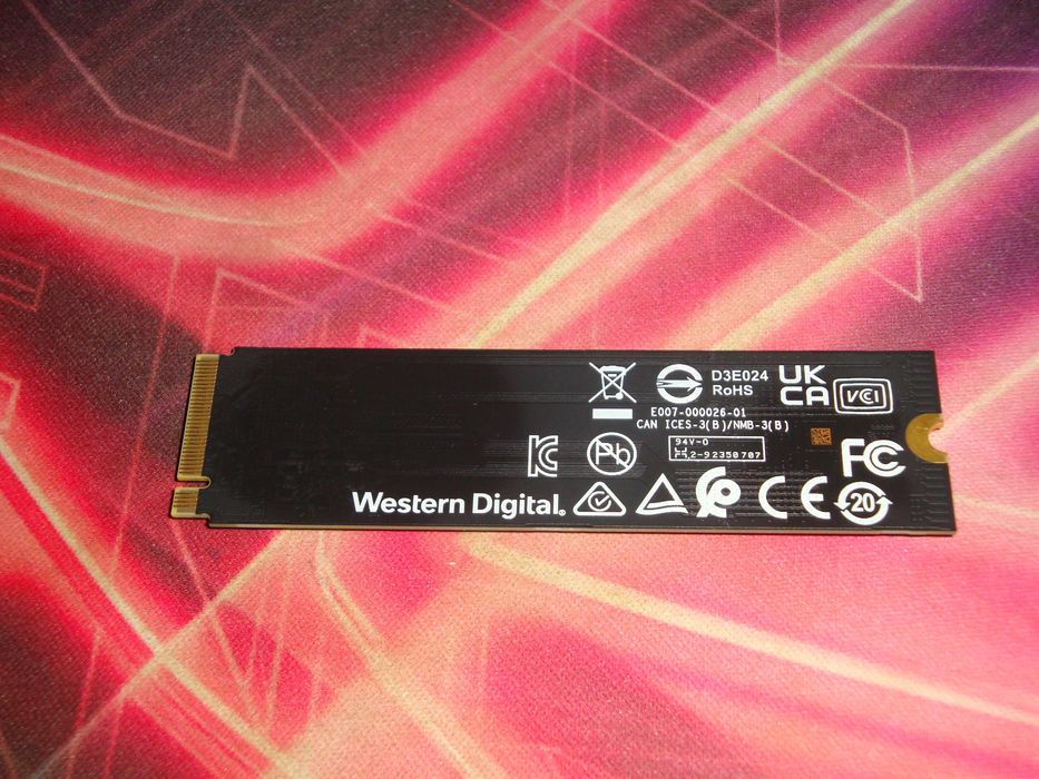 SSD M2 NVME Western Digital Black SN740 Pci-e gen 4 256gb  2280 NOU