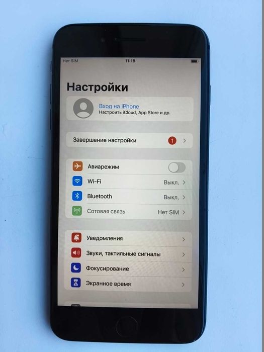 iPhone 8 plus черный 256гб
