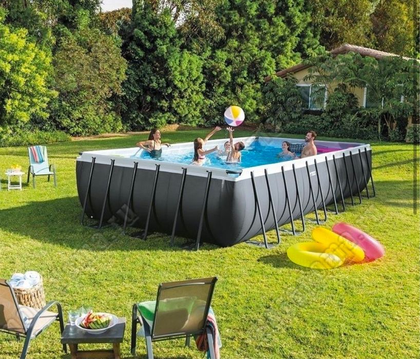 Каркасный бассейн intex 732 см длина.
