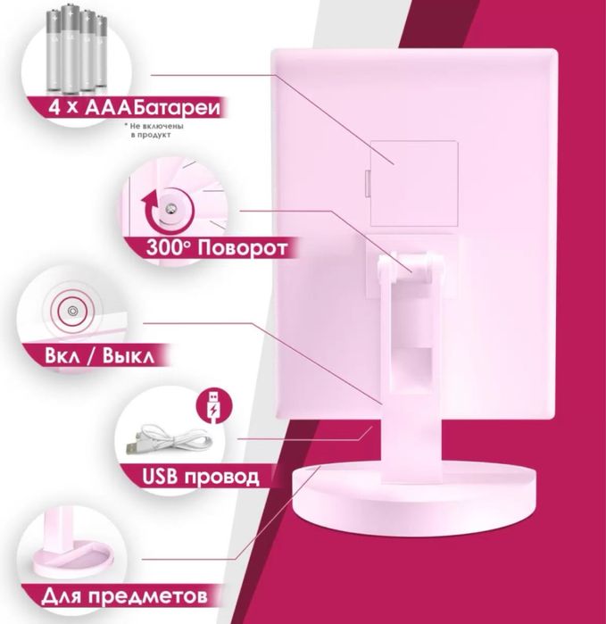 Косметическое led зеркало