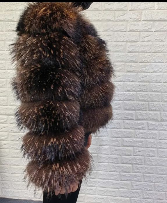 Oferta Geaca Jacheta/Vesta  blana vulpe naturala 100% noua 34 pt S ,M