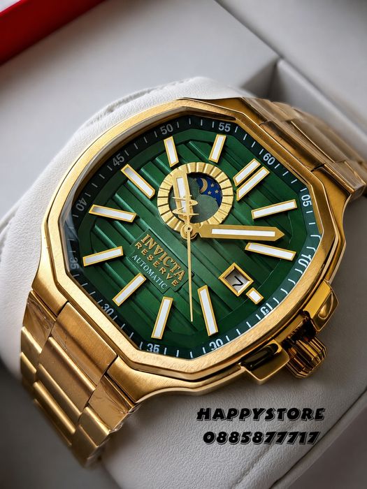 INVICTA Gravity Gold automatic 46 mm, Инвикта нов мъжки часовник