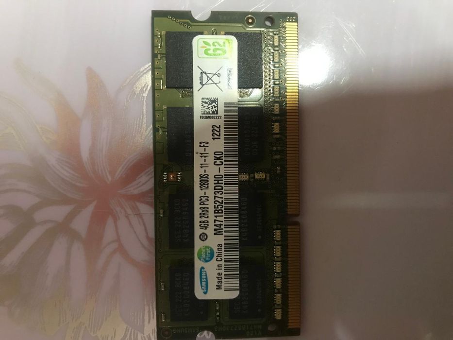Продам озу на ноутбуке