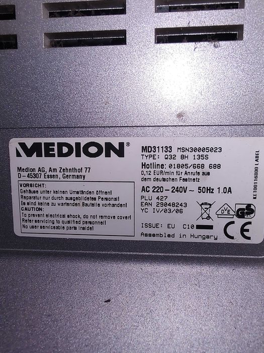 Немски телевизор Medion AG 32 инча