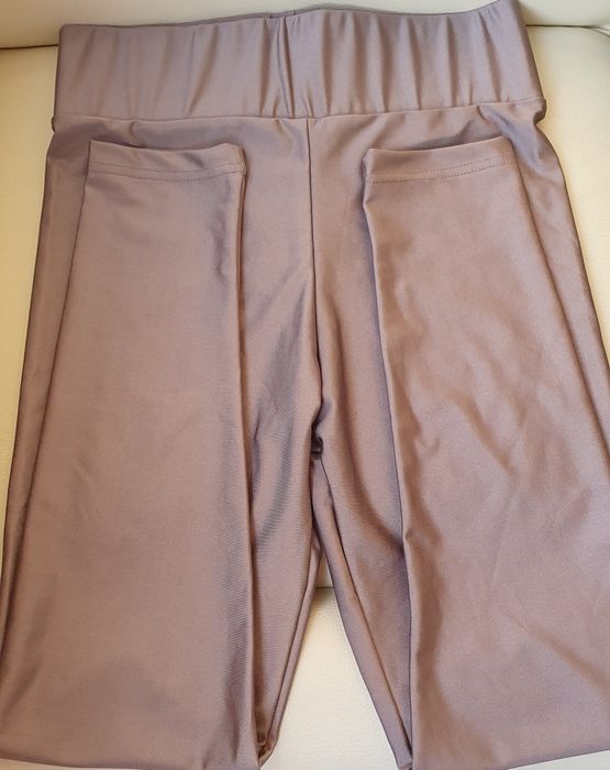 Colanți lycra lucioși