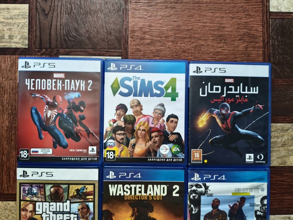 Игры для PS4, PS5, PS VR. Цены в описании