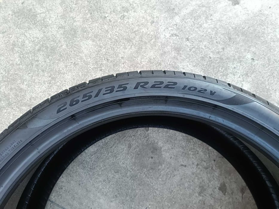 Doua anvelope de vara 265 35 22 pirelli p zero PZ4 pncs