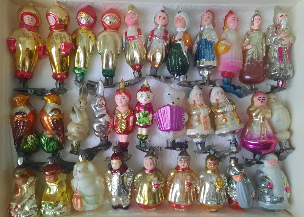 Советские елочные игрушки