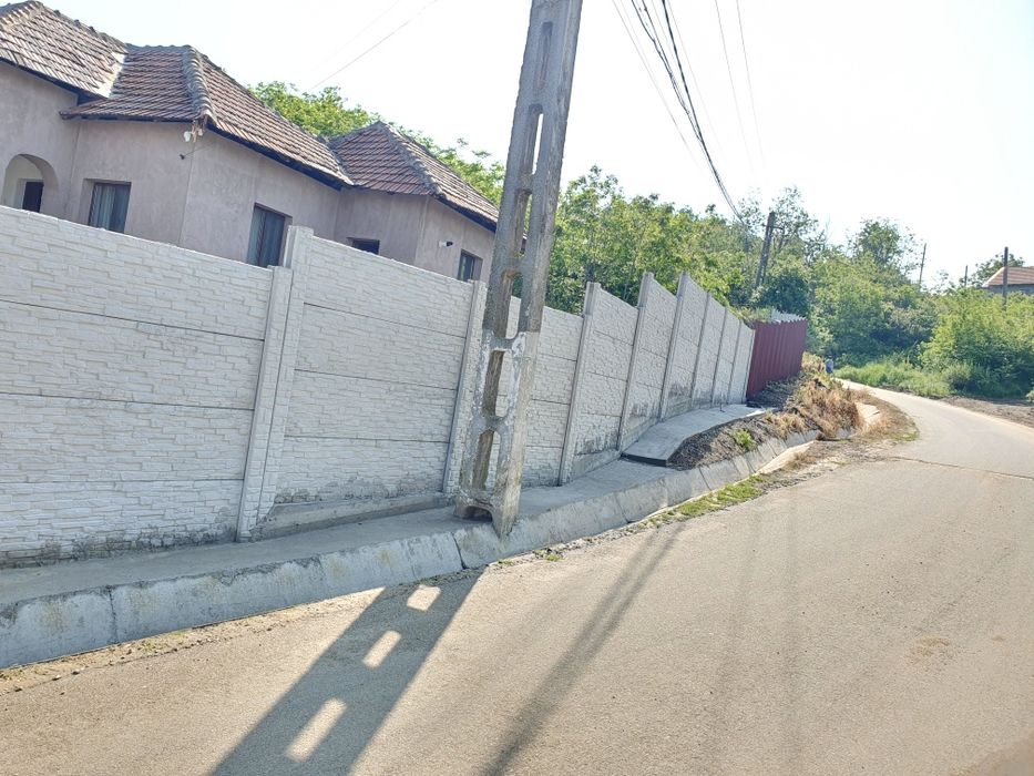 Gard placi beton