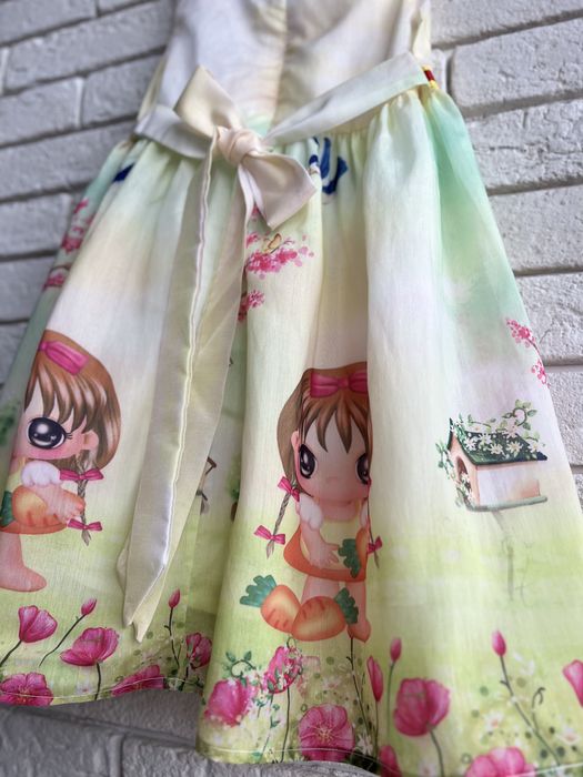 Красива пролетна рокля 6-7г.