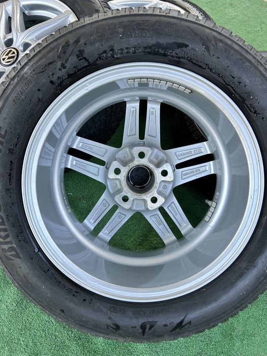 5x112 16 6,5j ET 22 за vw golf 5,6,7 passat touran kadi skoda seat с зимни гуми