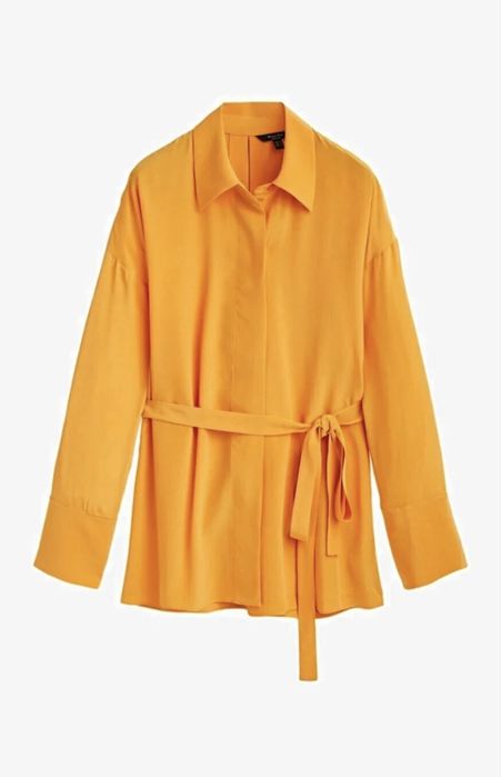 Massimo Dutti риза с колан