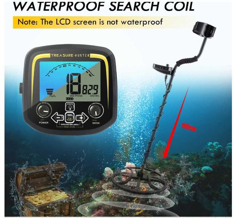 Treasure Hunter  GX850 33см Бобина  и 5" златарска бобина