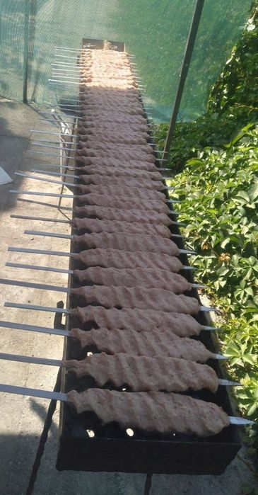 Xot dok uchun shashlik