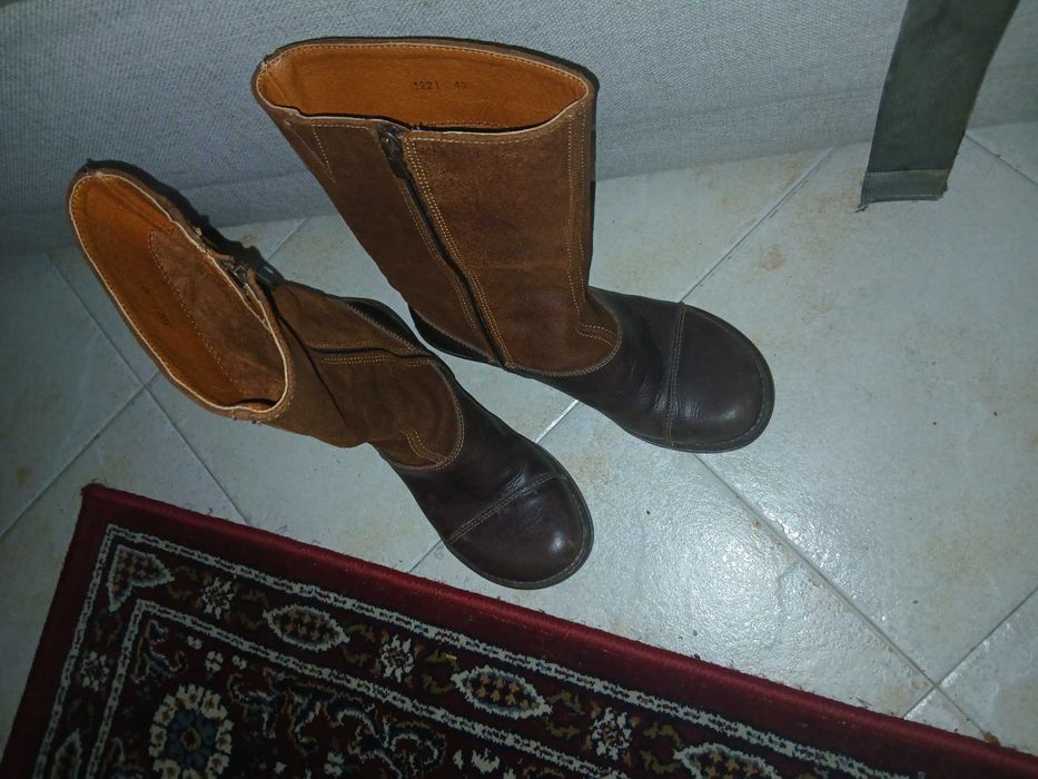 Cowboy art boots Каубойски арт ботуши естествена кожа и велур