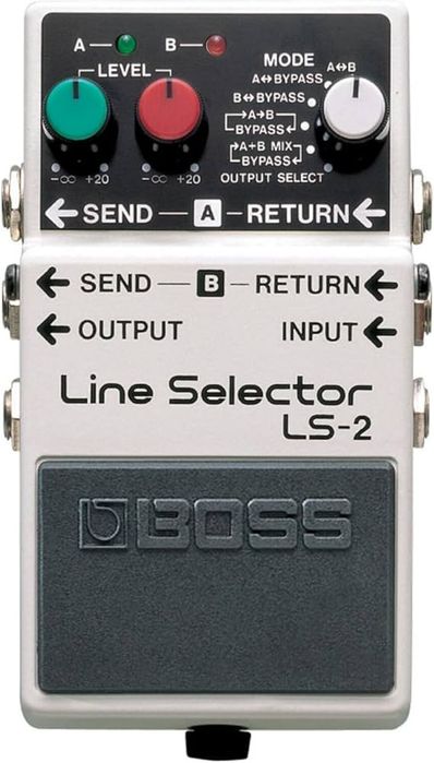 Pedală chitară BOSS LS-2 cu selector de linie/alimentare (LS-2)