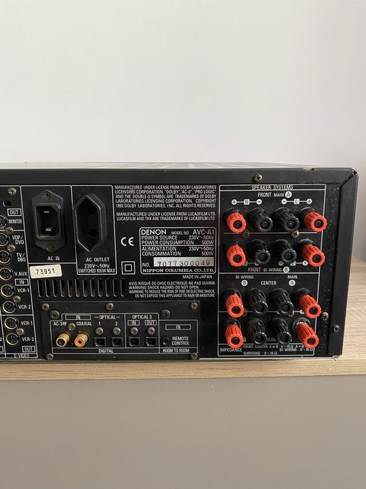 Denon AVC-A1 - 170W вата на канал! - Висок клас Мощен и Качествен 5 канален ресивър - усилвател (BLUETOOTH)