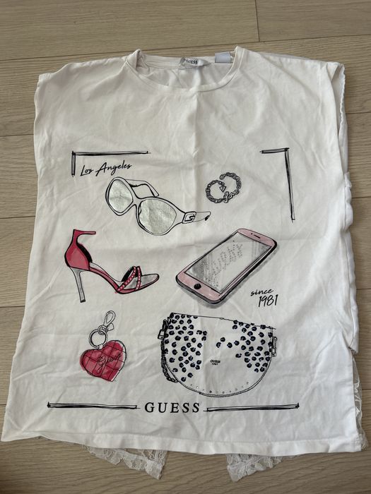 Блуза с къс ръкав Guess