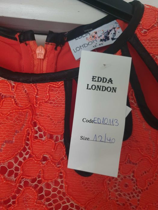 Лятна рокля от дантела на EDDA LONDON.